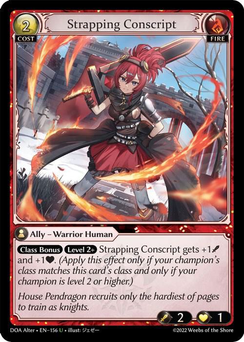 Strapping Conscript, Dawn of Ashes Alter Edition 156