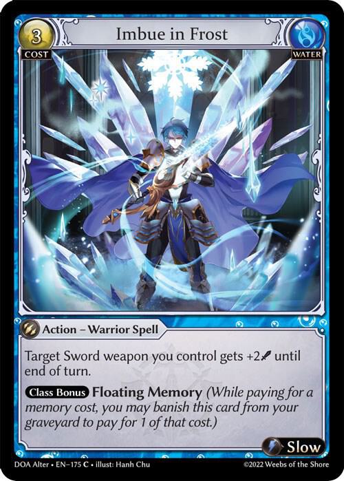 Imbue in Frost, Dawn of Ashes Alter Edition 175