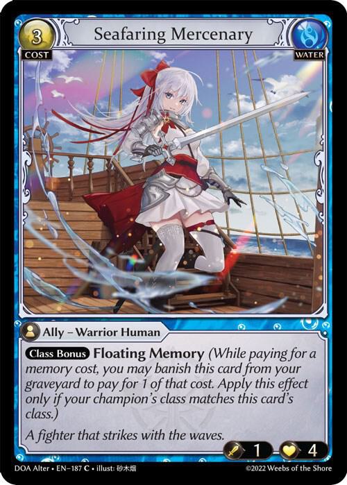 Seafaring Mercenary, Dawn of Ashes Alter Edition 187
