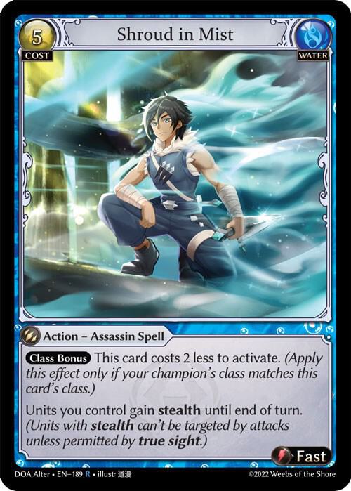 Shroud in Mist, Dawn of Ashes Alter Edition 189