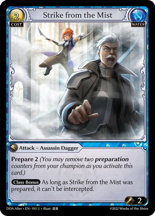 Strike from the Mist, Dawn of Ashes Alter Edition 193