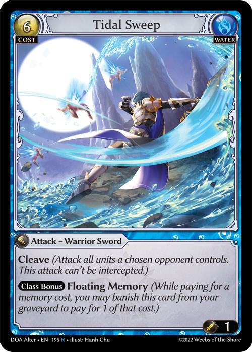 Tidal Sweep, Dawn of Ashes Alter Edition 195
