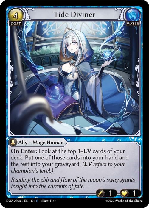 Tide Diviner, Dawn of Ashes Alter Edition 196