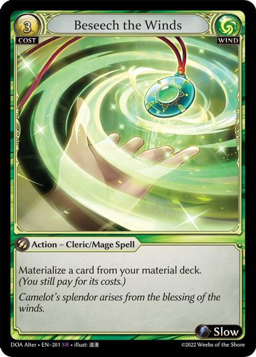 Beseech the Winds, Dawn of Ashes Alter Edition 201
