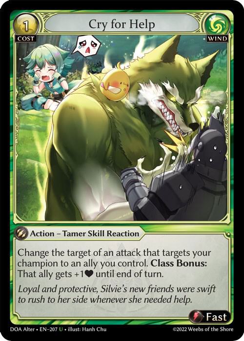 Cry for Help, Dawn of Ashes Alter Edition 207