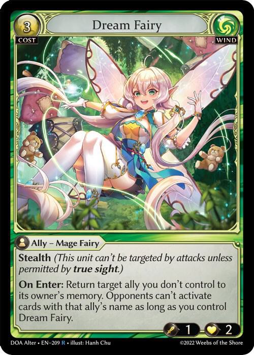 Dream Fairy, Dawn of Ashes Alter Edition 209