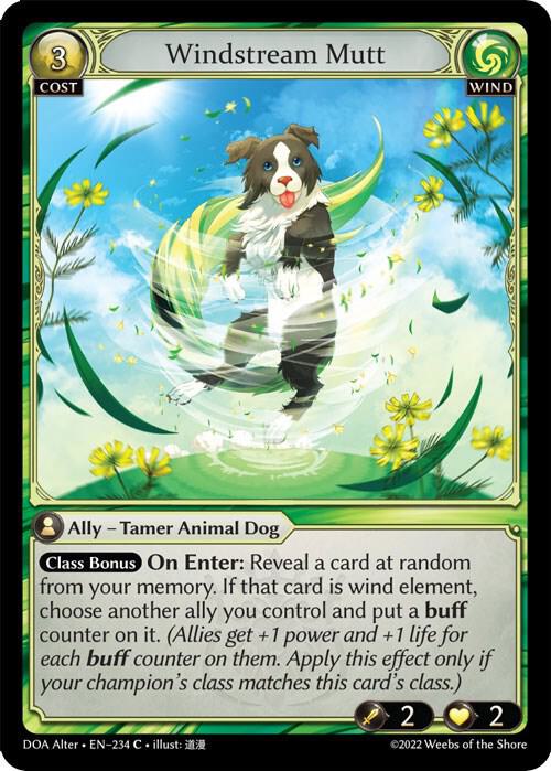 Windstream Mutt, Dawn of Ashes Alter Edition 234