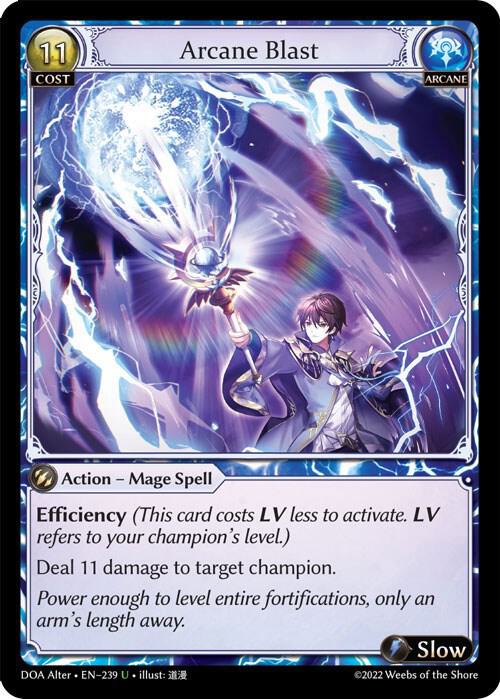 Arcane Blast, Dawn of Ashes Alter Edition 239