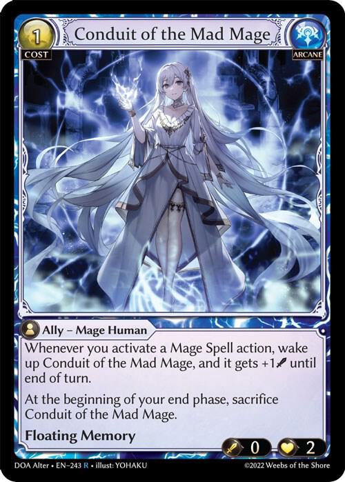 Conduit of the Mad Mage, Dawn of Ashes Alter Edition 243