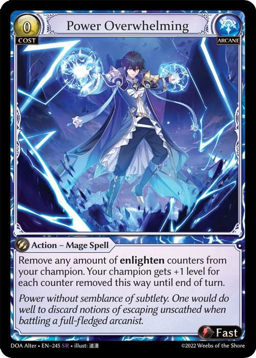 Power Overwhelming, Dawn of Ashes Alter Edition 245