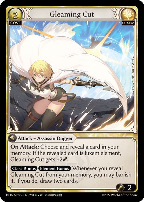 Gleaming Cut, Dawn of Ashes Alter Edition 260