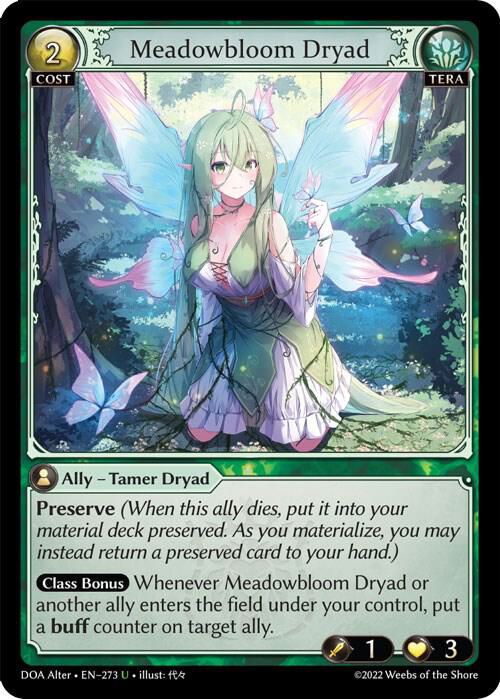 Meadowbloom Dryad, Dawn of Ashes Alter Edition 273