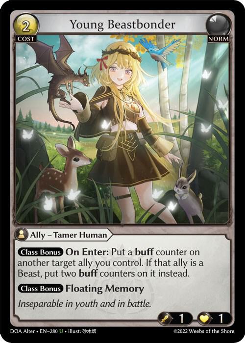 Young Beastbonder, Dawn of Ashes Alter Edition 280