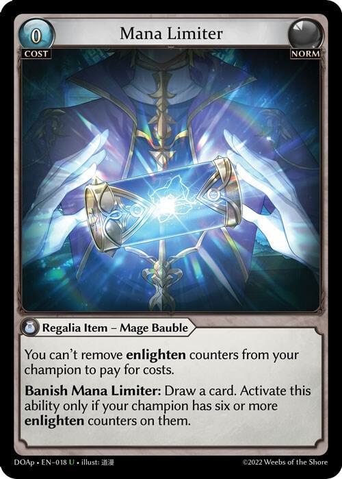 Mana Limiter, Dawn of Ashes Prelude 018