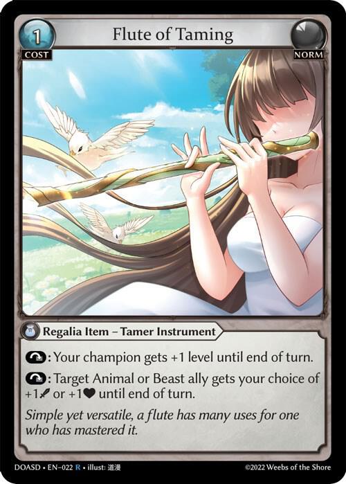 Flute of Taming, Dawn of Ashes Starter Decks 022