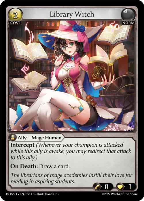 Library Witch, Dawn of Ashes Starter Decks 050