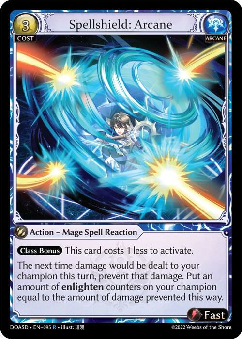 Spellshield: Arcane, Dawn of Ashes Starter Decks 095