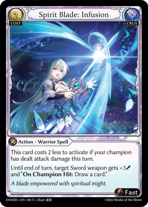 Spirit Blade: Infusion, Dawn of Ashes Starter Decks 100