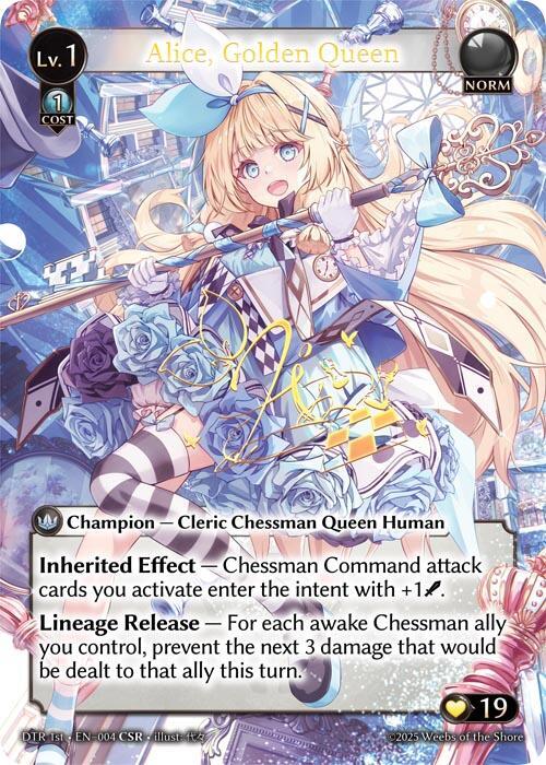 Alice, Golden Queen (CSR), Distorted Reflections 004