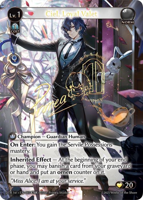 Ciel, Loyal Valet (CSR), Distorted Reflections 005