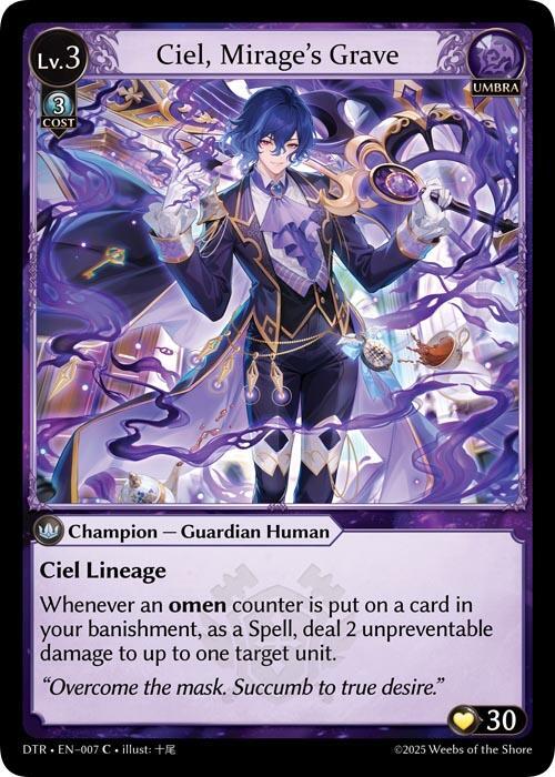 Ciel, Mirage's Grave, Distorted Reflections 007