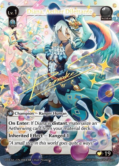 Diana, Aether Dilettante (CSR), Distorted Reflections 008