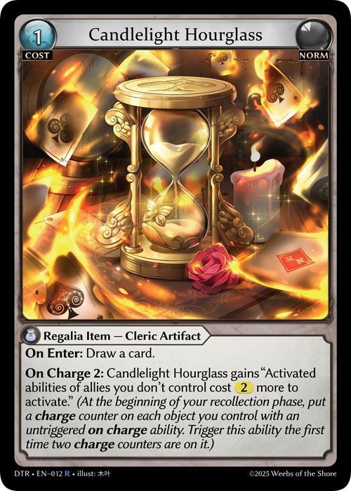 Candlelight Hourglass, Distorted Reflections 012
