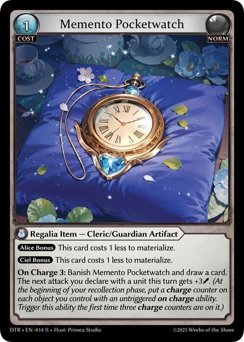Memento Pocketwatch, Distorted Reflections 014