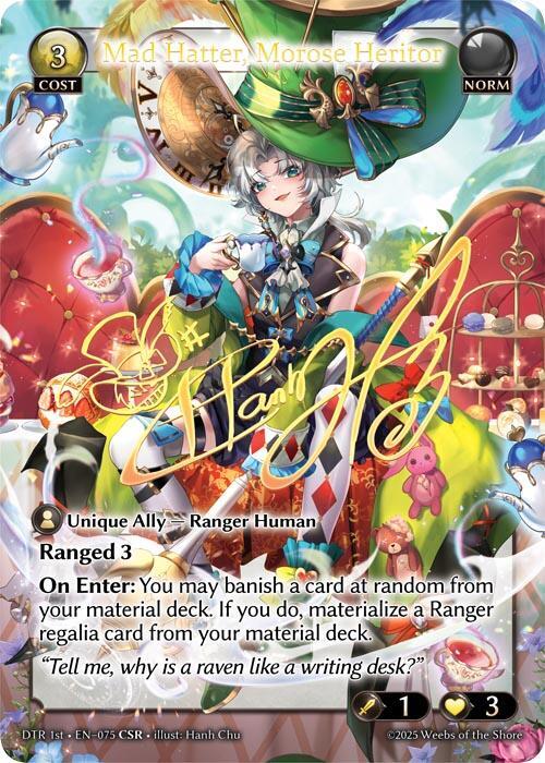 Mad Hatter, Morose Heritor (CSR), Distorted Reflections 075