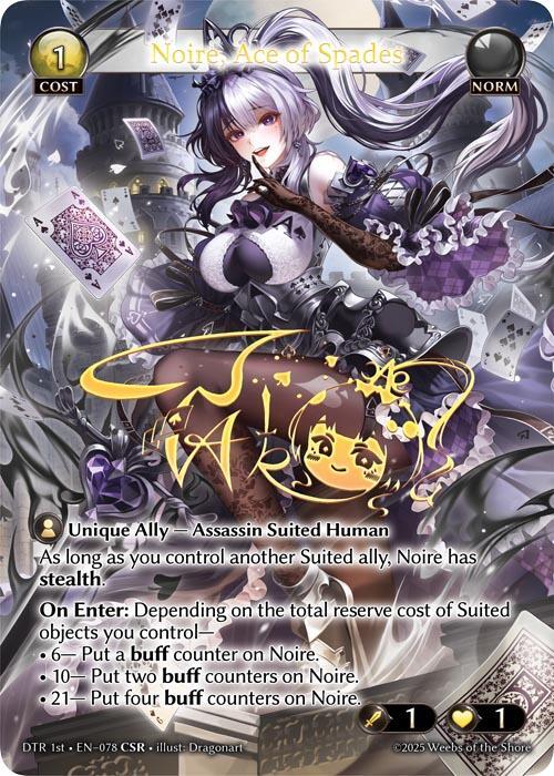 Noire, Ace of Spades (CSR), Distorted Reflections 078