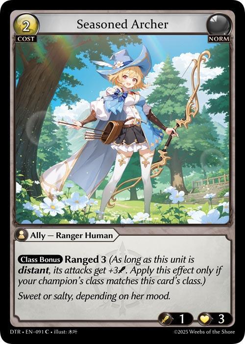 Seasoned Archer, Distorted Reflections 091