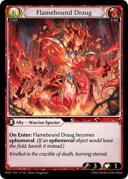 Flamebound Draug, Distorted Reflections 117