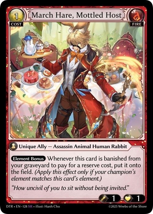 March Hare, Mottled Host, Distorted Reflections 128