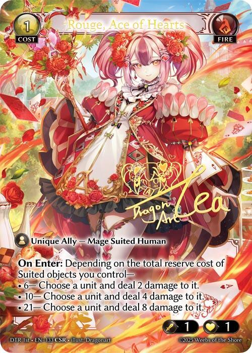 Rouge, Ace of Hearts (CSR), Distorted Reflections 133
