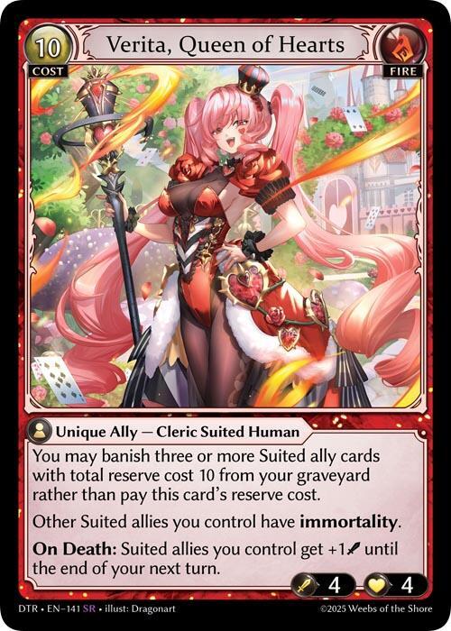 Verita, Queen of Hearts, Distorted Reflections 141