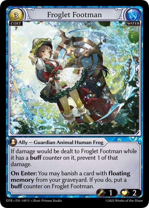 Froglet Footman, Distorted Reflections 149