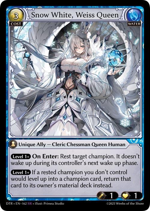 Snow White, Weiss Queen, Distorted Reflections 162
