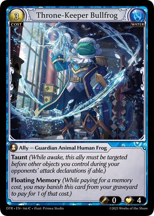 Throne-Keeper Bullfrog, Distorted Reflections 166