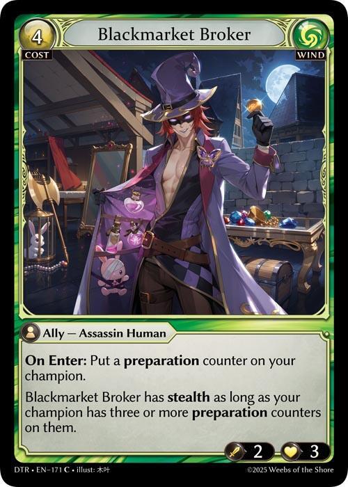 Blackmarket Broker, Distorted Reflections 171