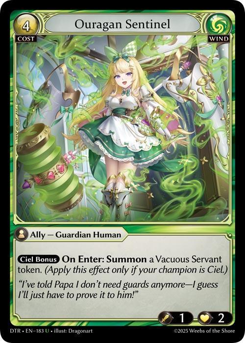 Ouragan Sentinel, Distorted Reflections 183