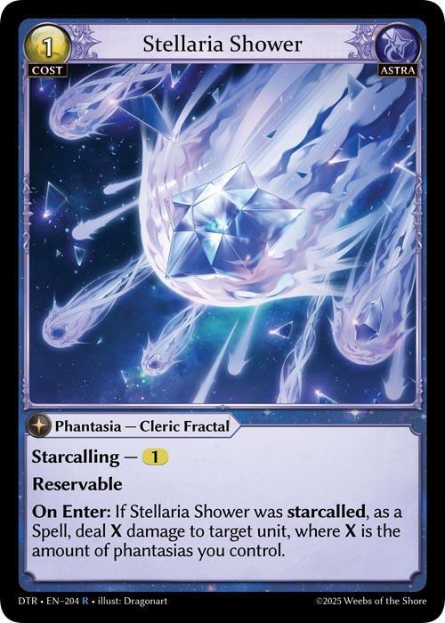 Stellaria Shower, Distorted Reflections 204