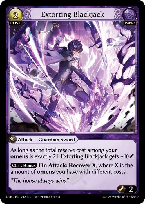 Extorting Blackjack, Distorted Reflections 212