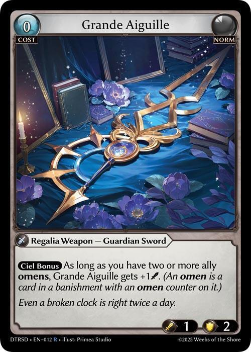 Grande Aiguille, Distorted Reflections Starter Decks 12