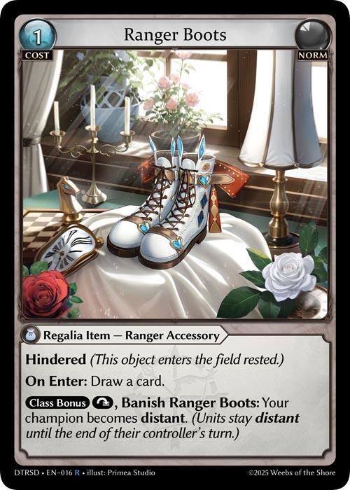 Ranger Boots, Distorted Reflections Starter Decks 16