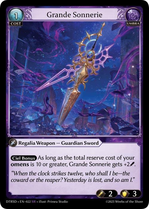 Grande Sonnerie, Distorted Reflections Starter Decks 22