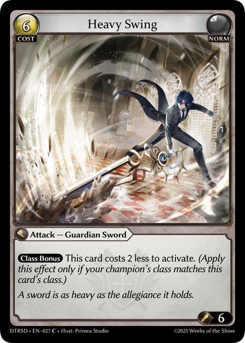 Heavy Swing, Distorted Reflections Starter Decks 27