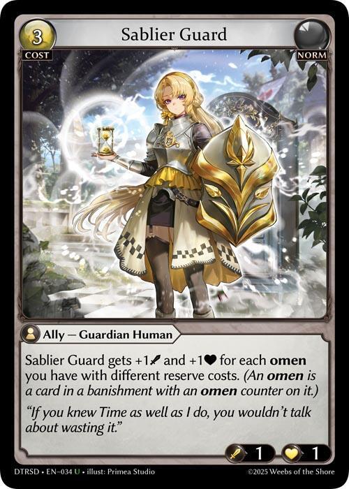 Sablier Guard, Distorted Reflections Starter Decks 34