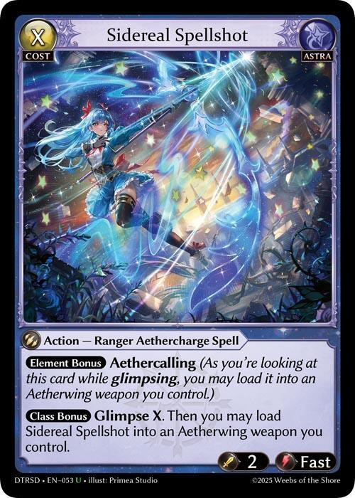 Sidereal Spellshot, Distorted Reflections Starter Decks 53