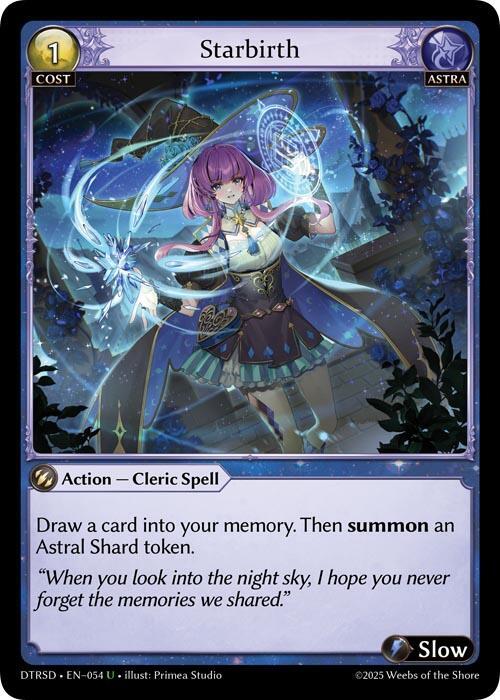 Starbirth, Distorted Reflections Starter Decks 54