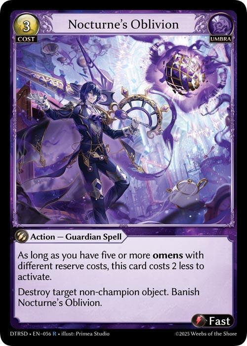Nocturne's Oblivion, Distorted Reflections Starter Decks 56